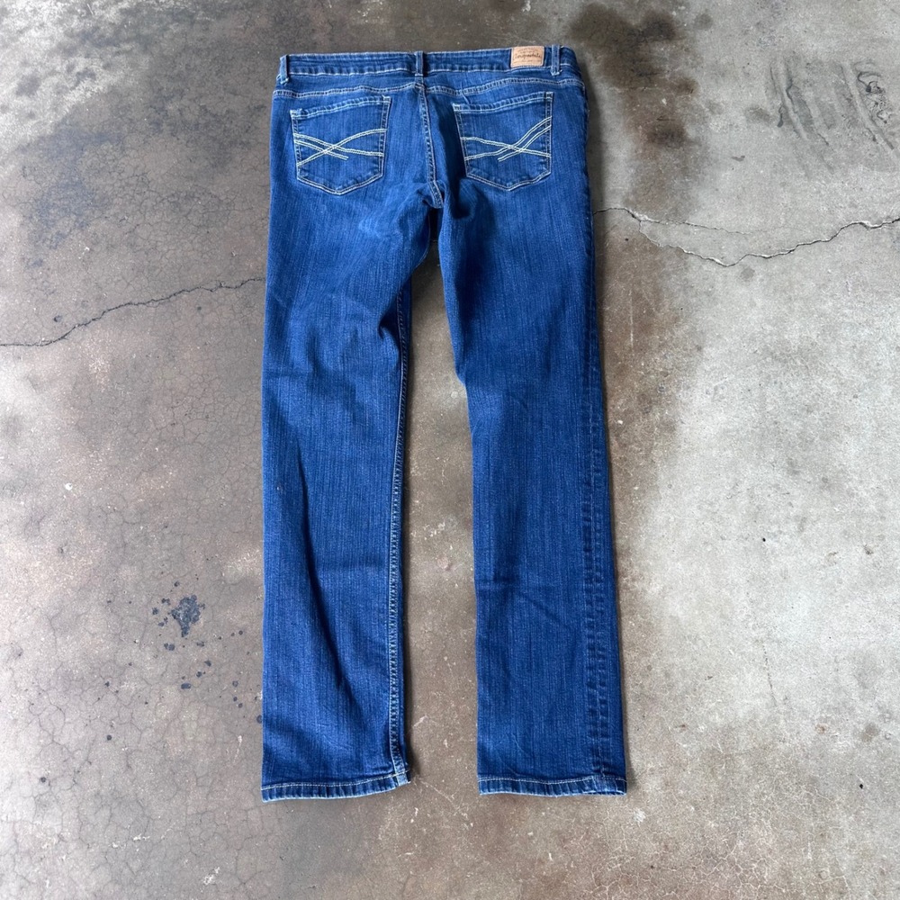 Aeropostale Bayla Skinny Jeans Women 15/16 Blue Excellent Medium Wash Stretch